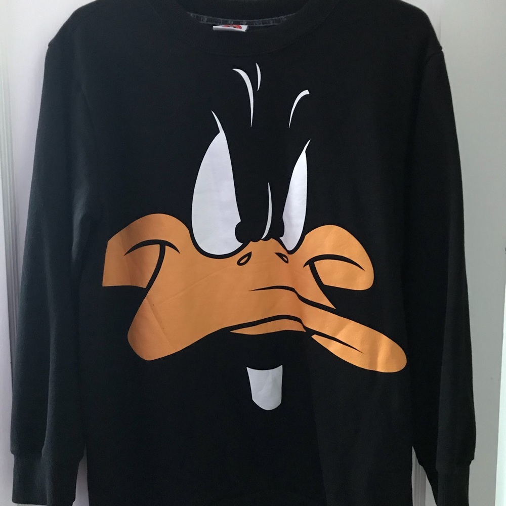 Long Sleeve Daffy Duck Sweatshirt